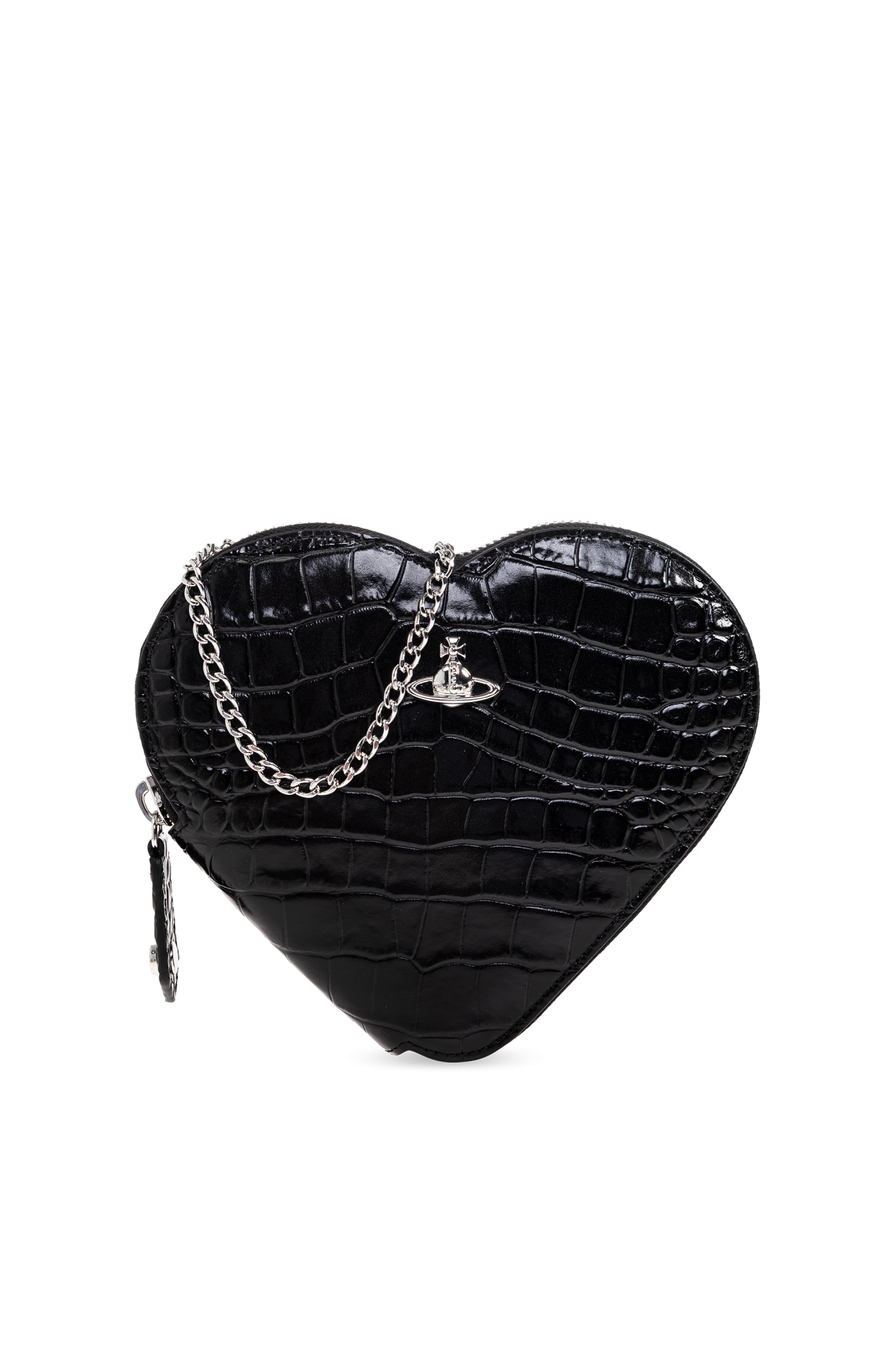 Preto Mala de ombro 'Heart' Vivienne Westwood - Vitkac Brazil